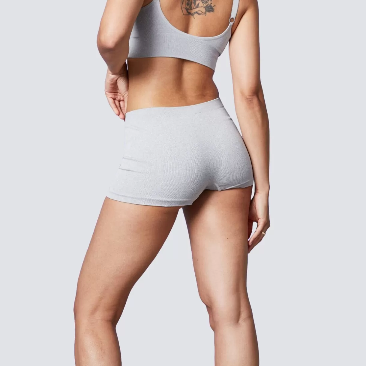 Shorty / Shorty-string<DOODIE BOXER SANS COUTURE GRIS