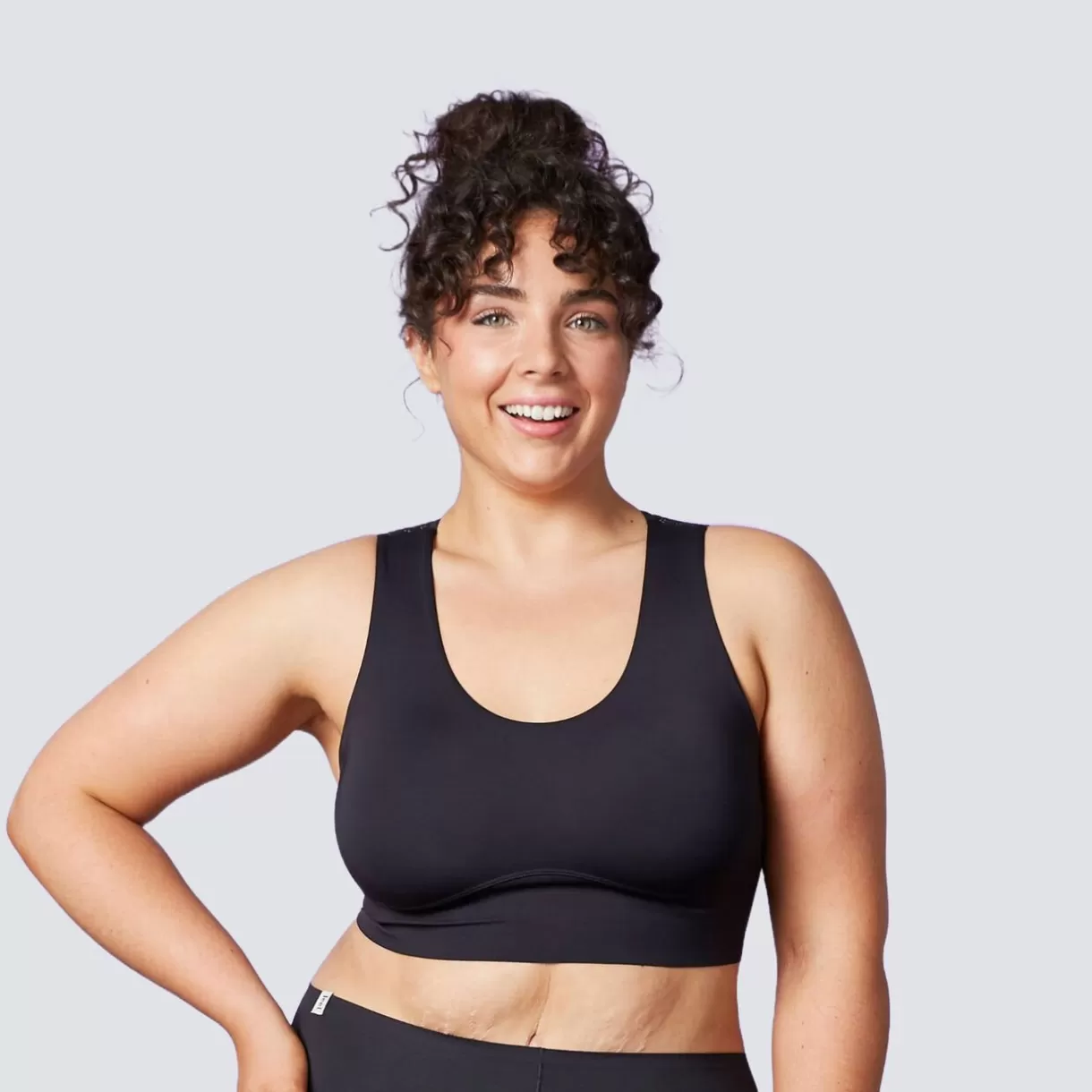 Soutien-gorge Sans-armatures / Triangle<GALATEE BRASSIERE NOIR