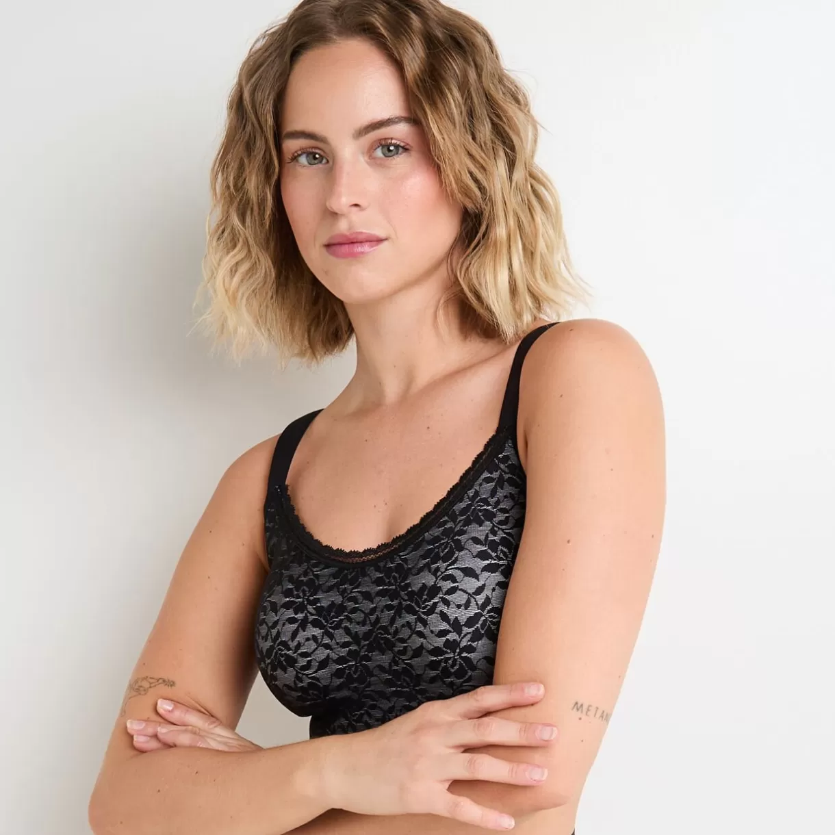 Soutien-gorge Sans-armatures / Triangle<OLYMPE BRASSIERE POST -OPERATOIRE NOIR
