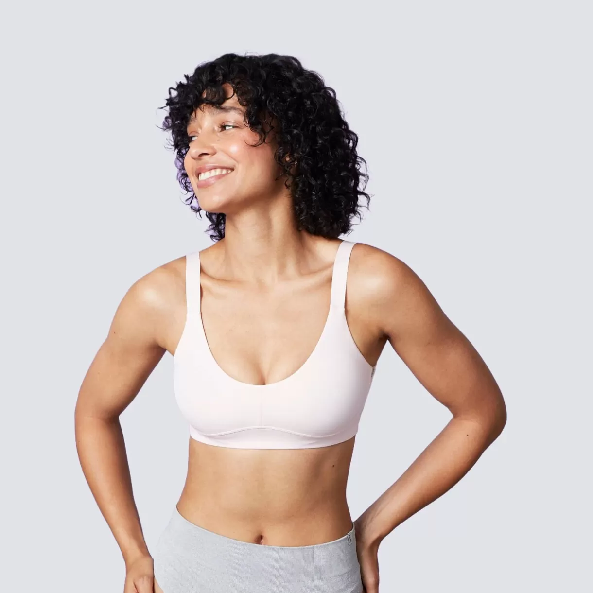 Soutien-gorge Sans-armatures / Triangle<GLORIA BRASSIERE ROSE