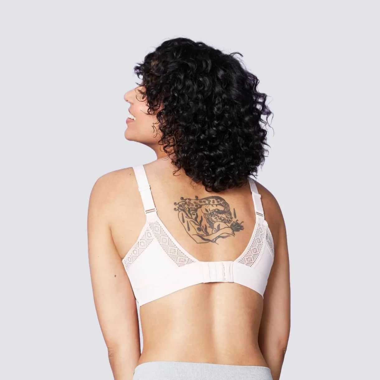 Soutien-gorge Sans-armatures / Triangle<GLORIA BRASSIERE ROSE