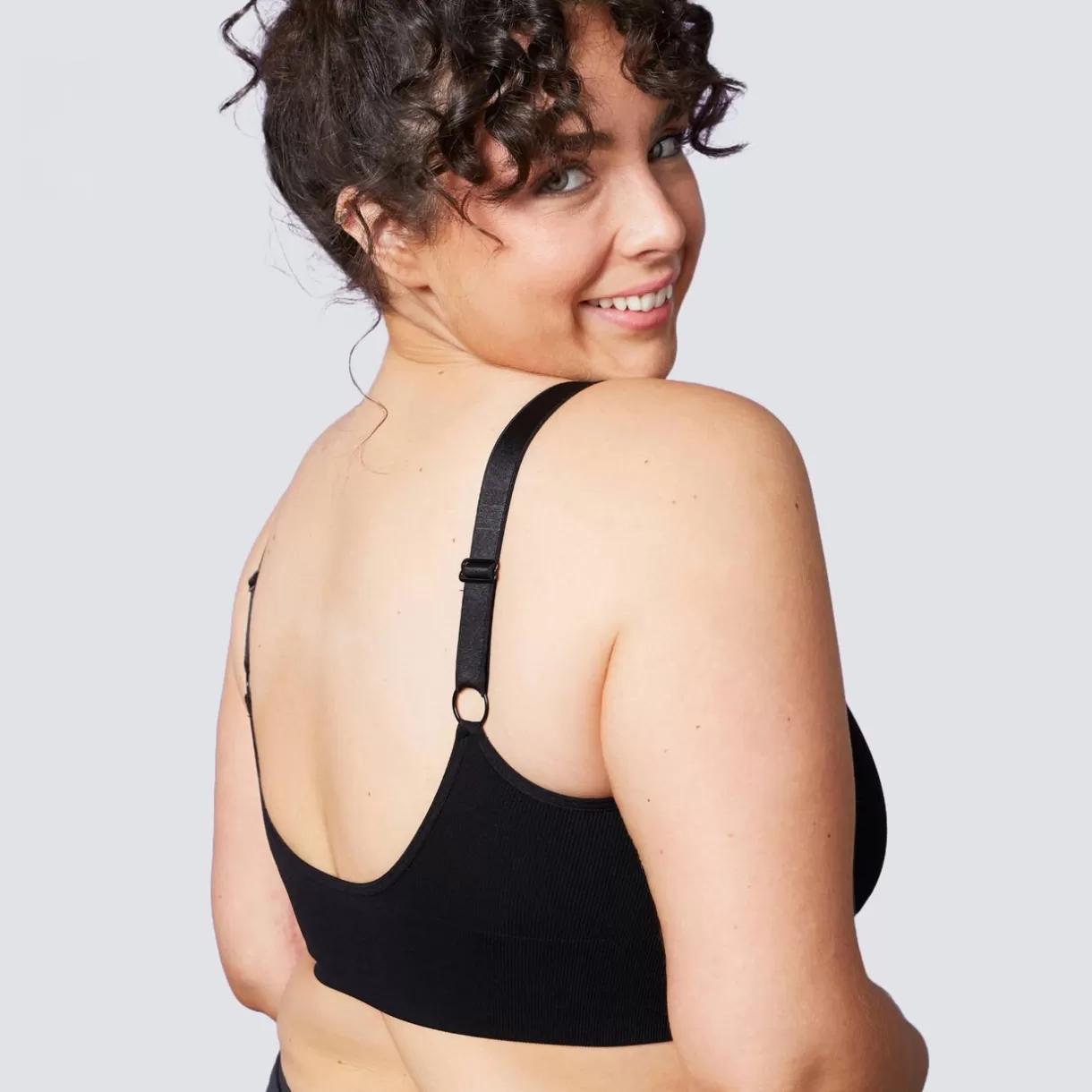 Soutien-gorge Sans-armatures / Triangle<DOODIE BRASSIERE SANS COUTURE E NOIR