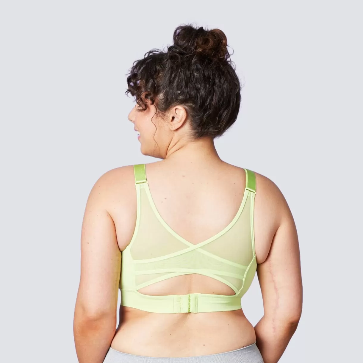 Soutien-gorge Sans-armatures / Triangle<FANTASIA BRASSIERE SPORT DOUX VERT