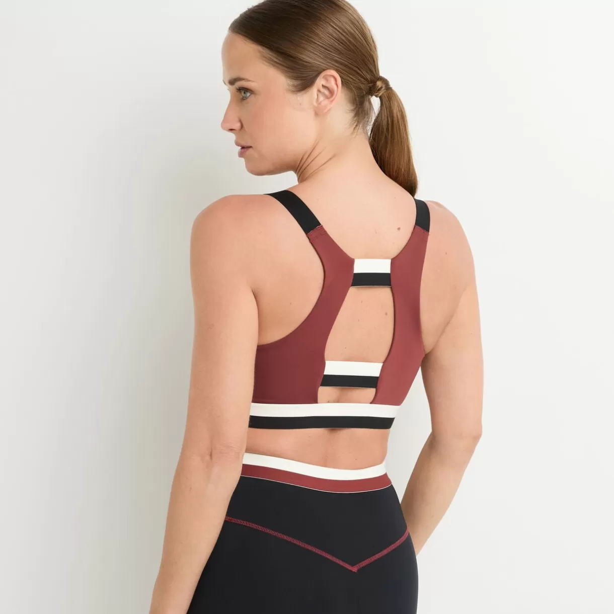 Soutien-gorge Sans-armatures / Triangle<FLIP BRASSIERE SPORT MARRON