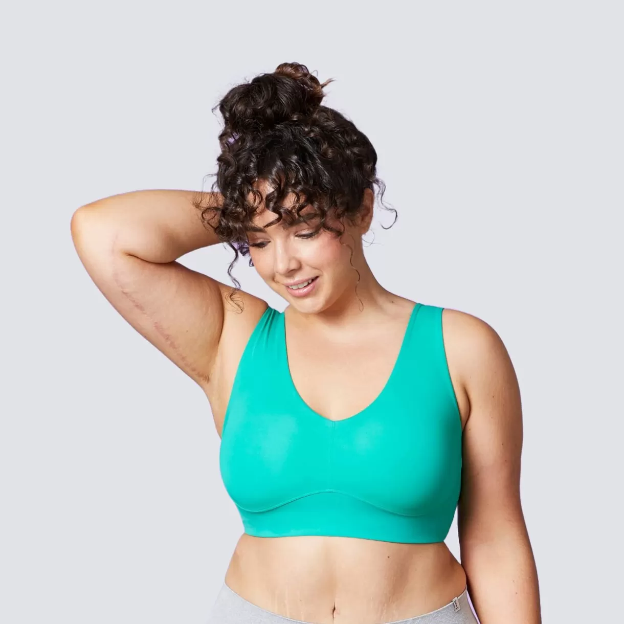 Soutien-gorge Sans-armatures / Triangle<GWEN BRASSIERE VERT