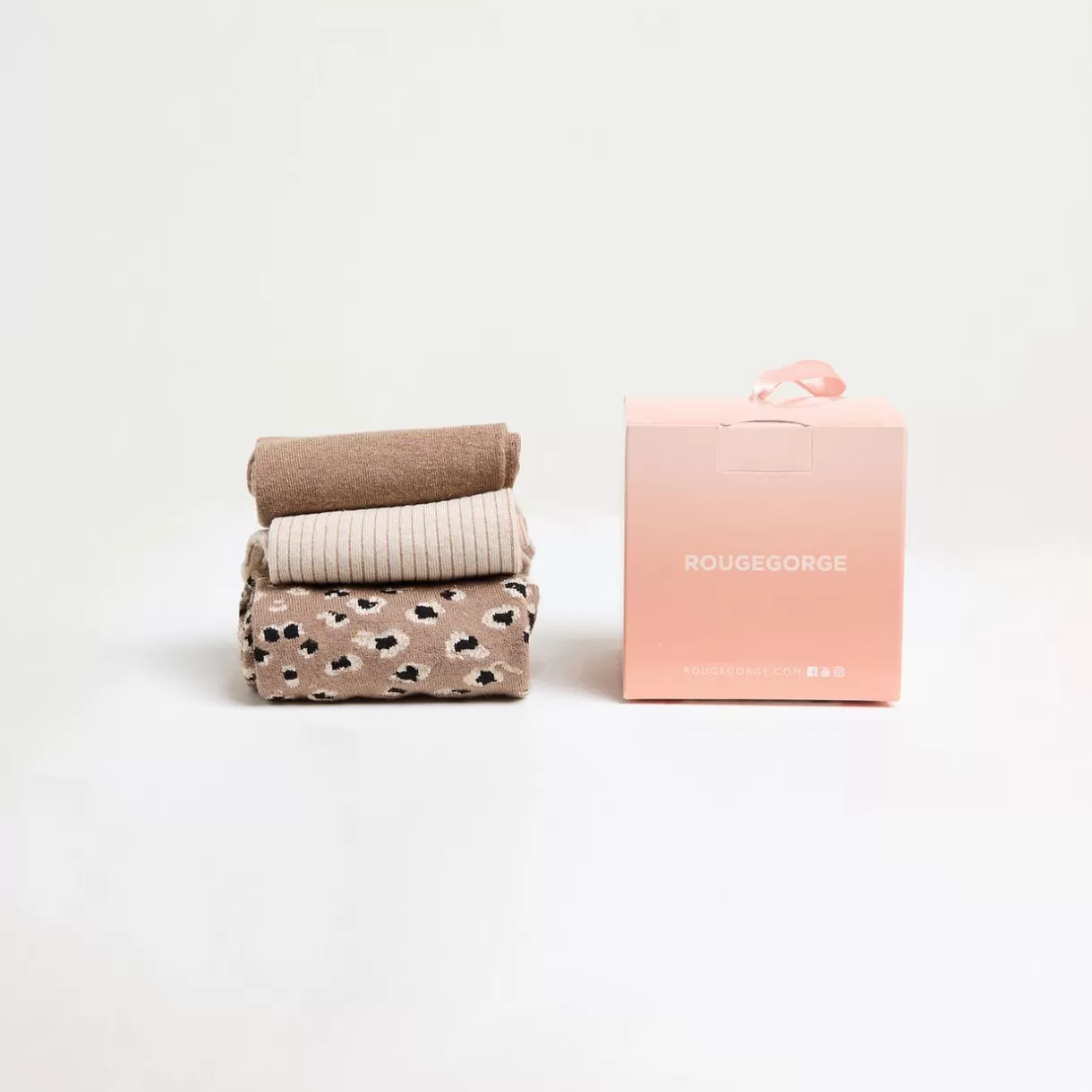 Chaussettes / Chaussons | Chaussons / Chaussettes<ANTIGUA CHAUSSETTES LOT 3 MULTICO MARRON MULTICOMARRON