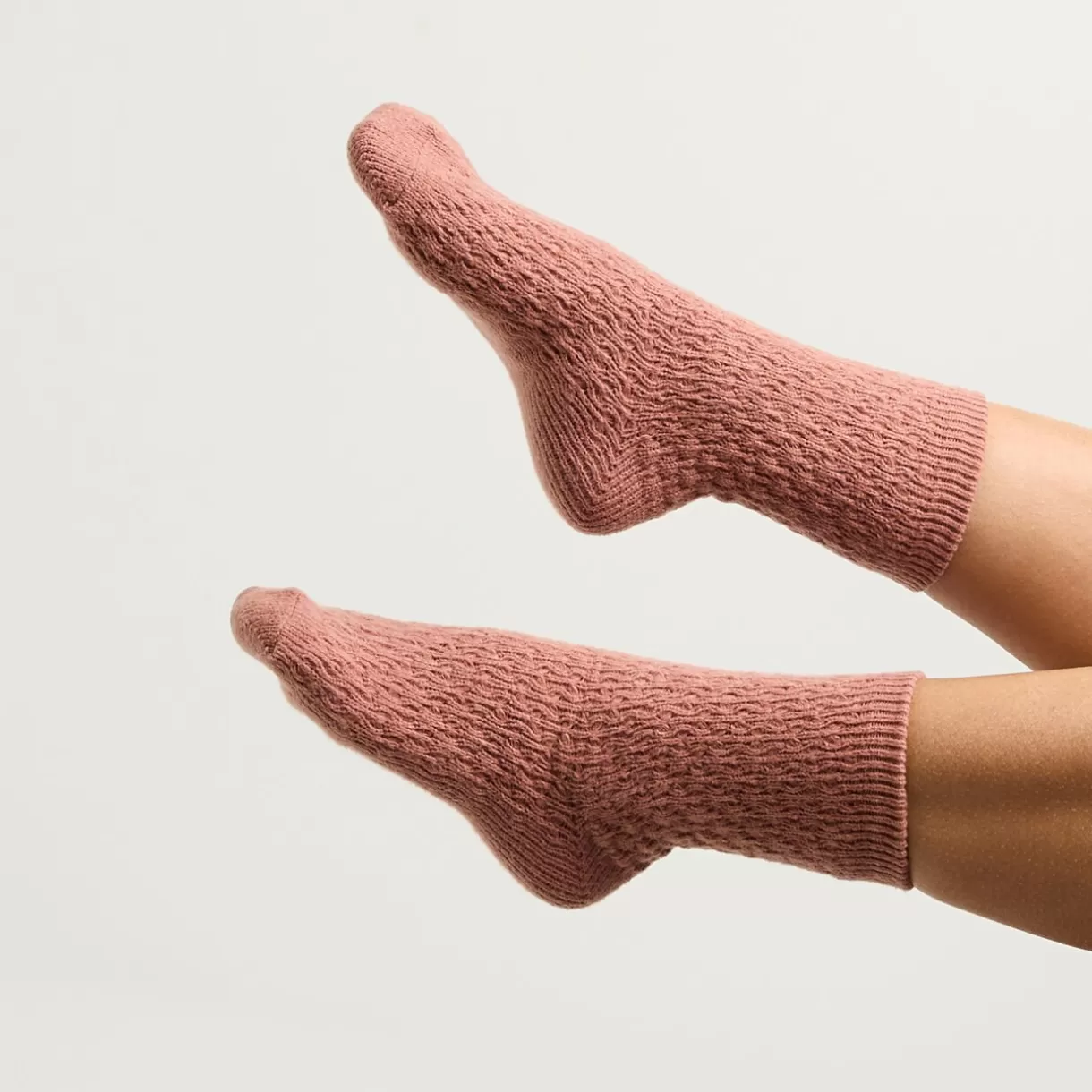 Chaussons / Chaussettes | Chaussettes / Chaussons<ABEILLE CHAUSSETTES MAILLE ROSE