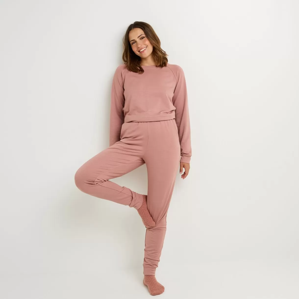 Chaussons / Chaussettes | Chaussettes / Chaussons<ABEILLE CHAUSSETTES MAILLE ROSE
