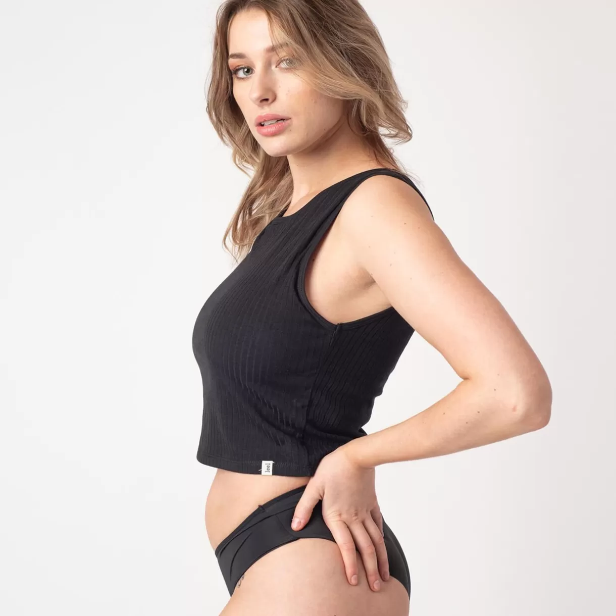 Haut De Pyjama<DALIE CROP TOP BRASSIERE INTEGREE NOIR