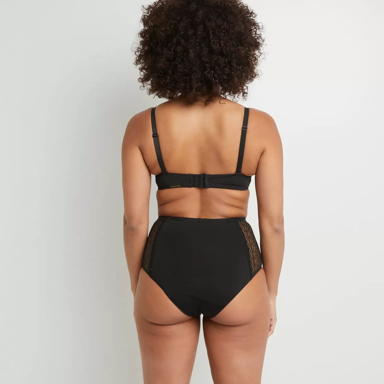 Culottes Menstruelles | Culotte Taille Haute<BIZZ CULOTTE MENSTRUELLE FLUX ABONDANT NOIR