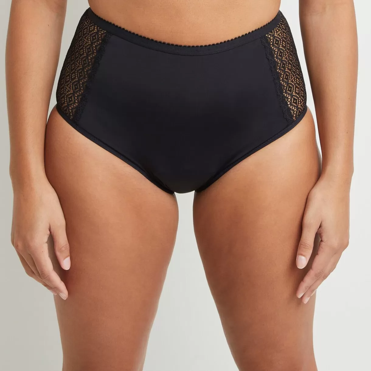 Culottes Menstruelles | Culotte Taille Haute<BABOU CULOTTE MENSTRUELLE FLUX MOYEN NOIR