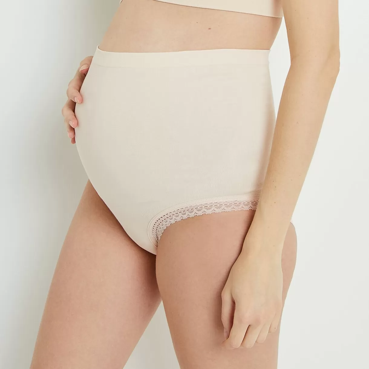 Culotte Taille Haute<SUZON CULOTTE TAILLE HAUTE GROSSESSE POUDRE