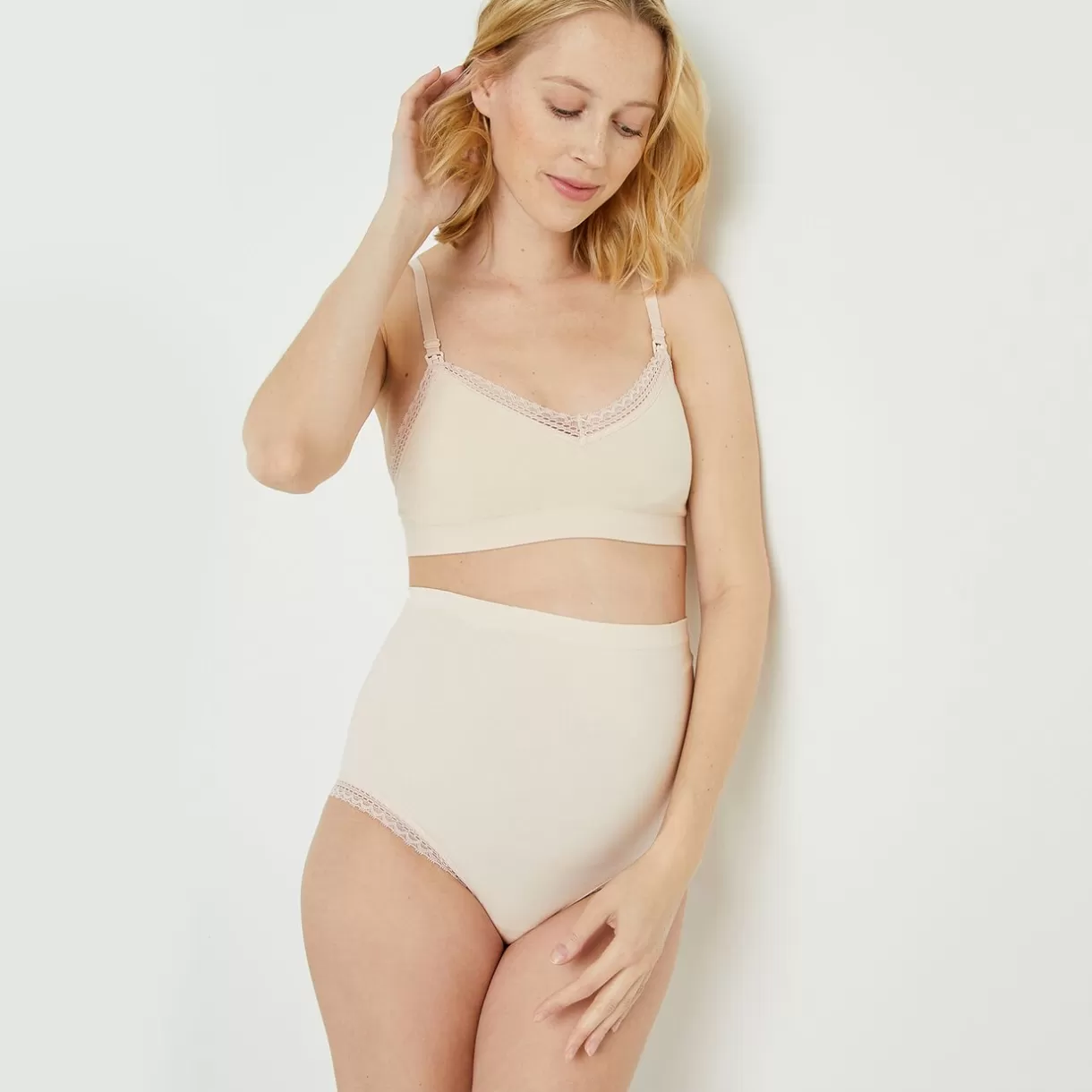 Culotte Taille Haute<SUZON CULOTTE TAILLE HAUTE GROSSESSE POUDRE