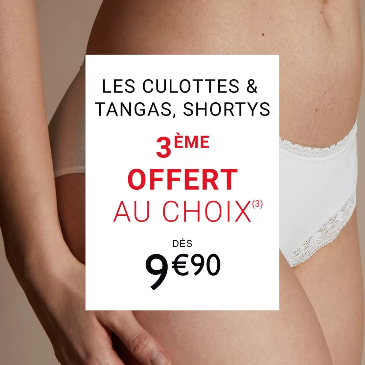 Culotte Taille Haute<PERFECT CULOTTE TAILLE HAUTE MICROFIBRE MARRON