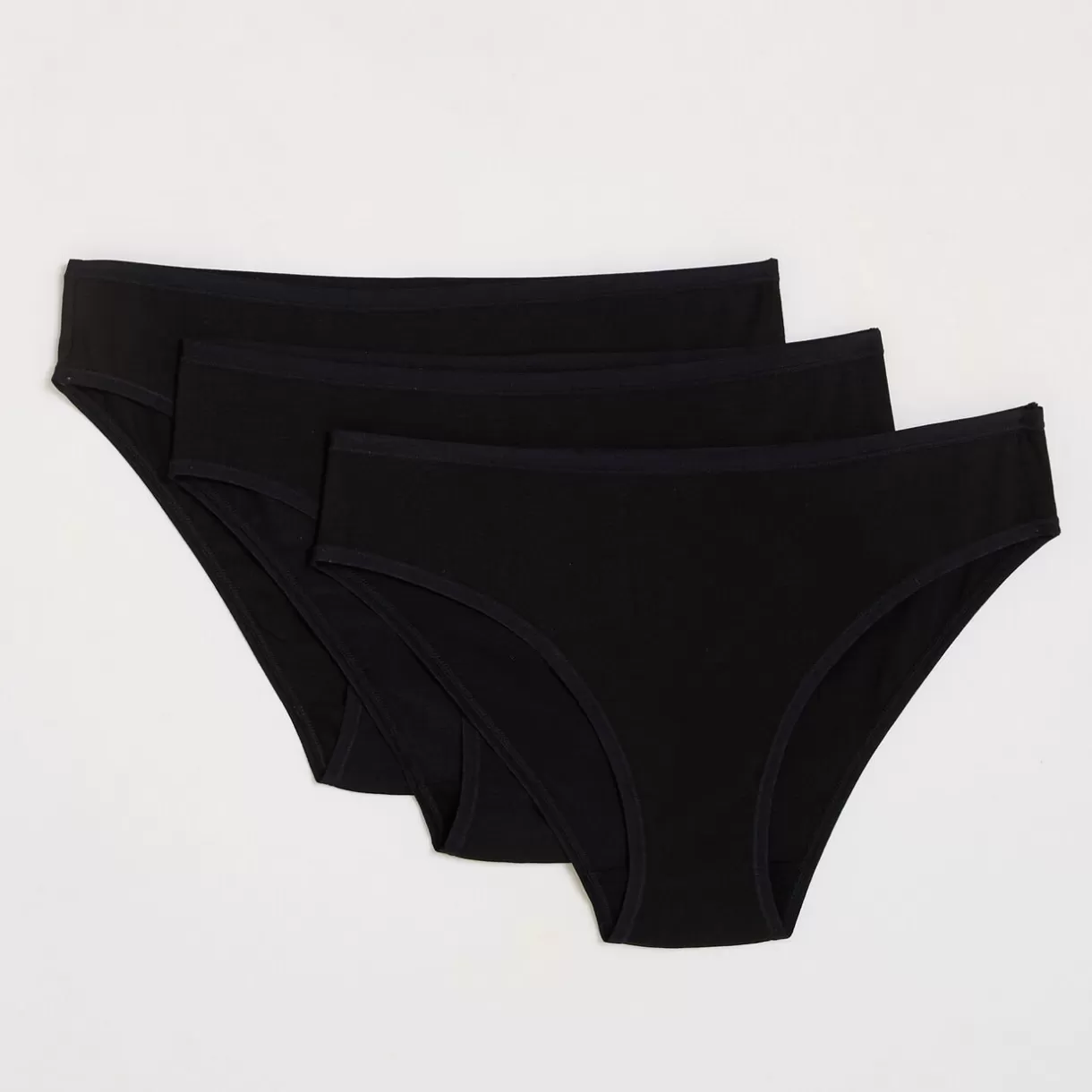 Culottes<GERALDINE LOT DE CULOTTES X3 NOIR