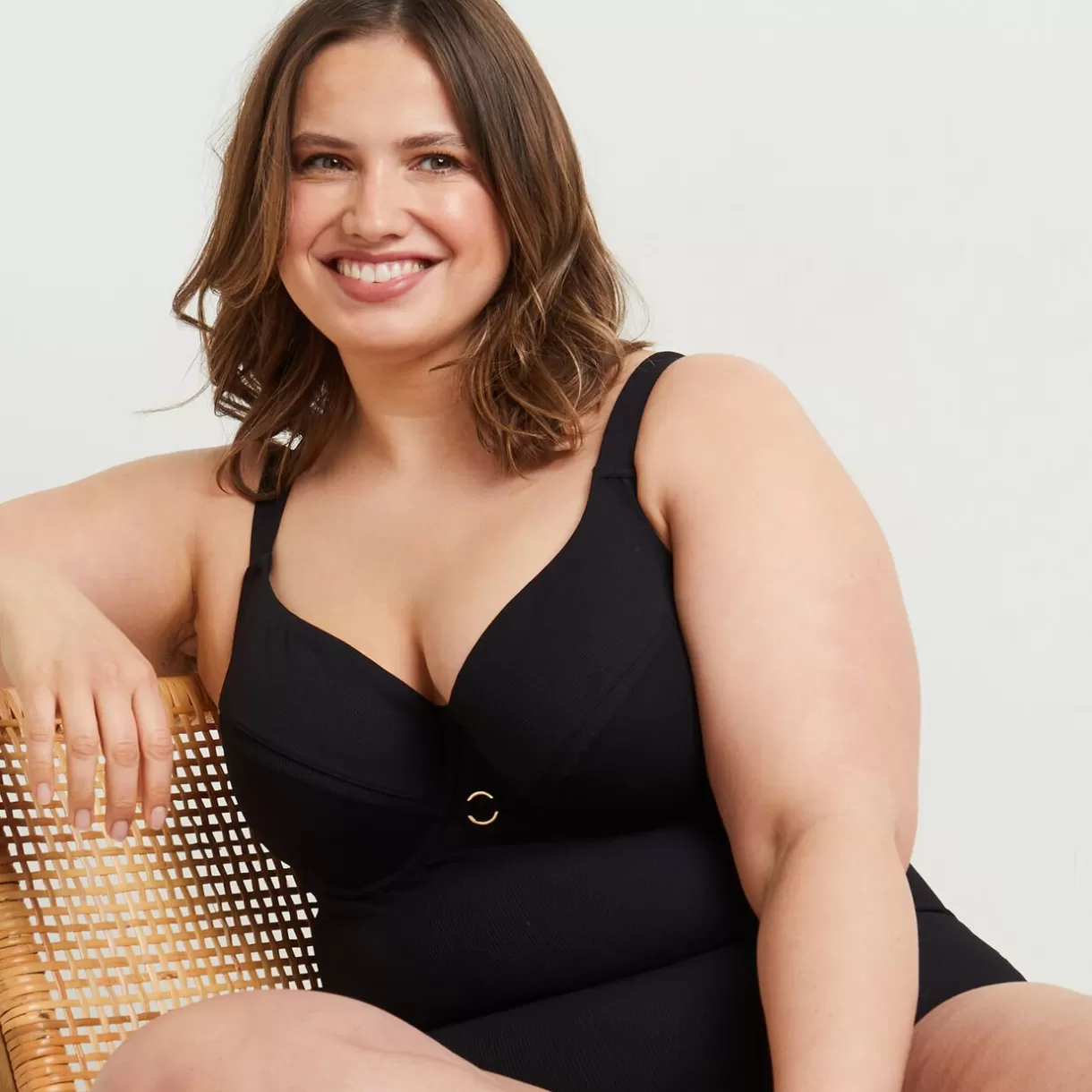 Maillot De Bain Poitrine Généreuse (e, F Et G) | Maillot De Bain 1 Pièce<MALOU Maillot de bain 1 Pièce NOIR