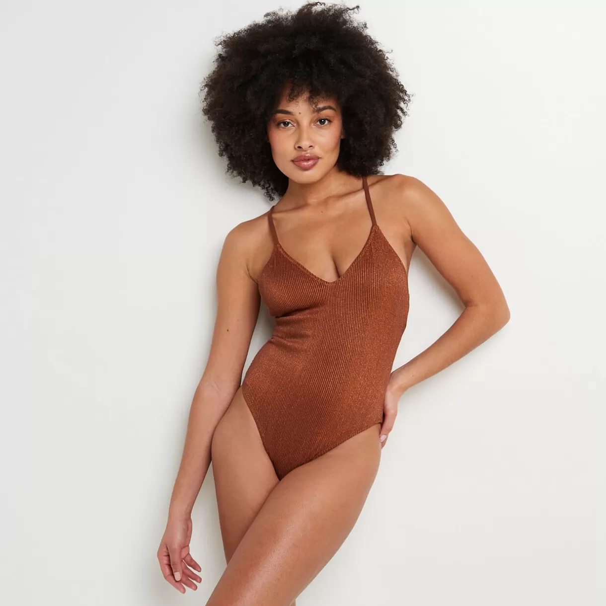 Maillot De Bain 1 Pièce<MAGMA MAILLOT DE BAIN 1 PIECE TRIANGLE MARRON
