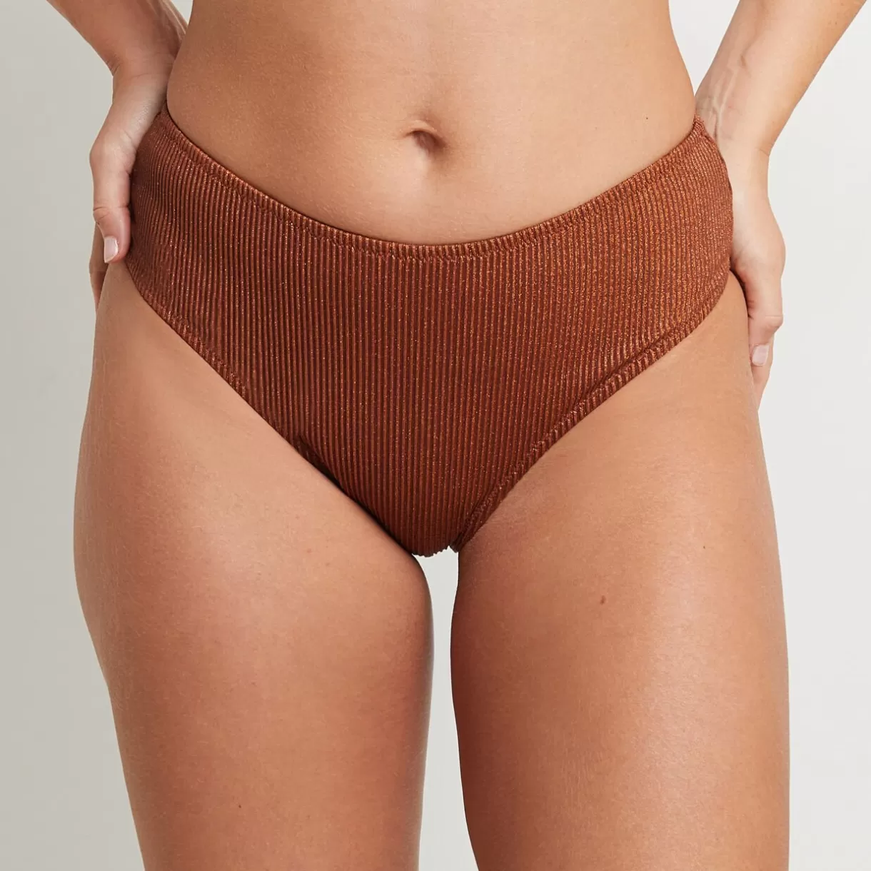 Maillot De Bain 2 Pièces<MAGMA MAILLOT DE BAIN CULOTTE HAUTE MARRON