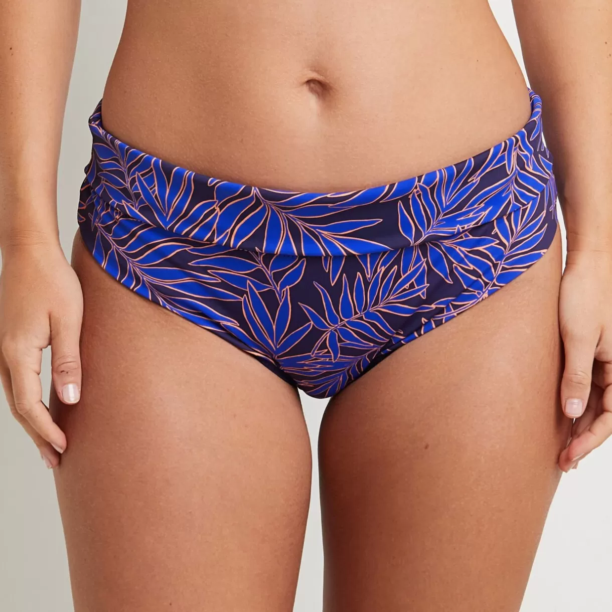 Maillot De Bain 2 Pièces<MOON MAILLOT DE BAIN CULOTTE MAXI MULTICO BLEU MULTICOBLEU