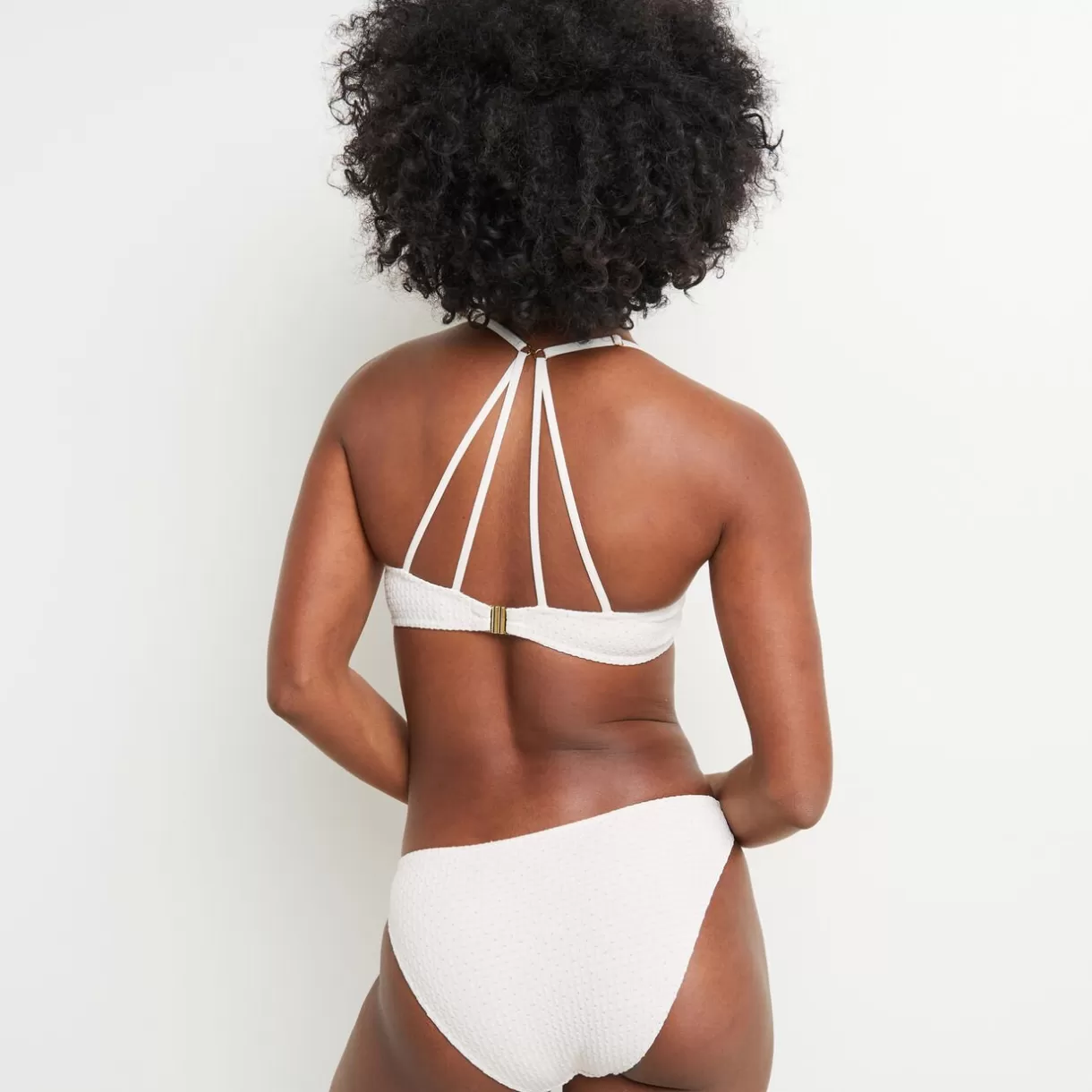 Maillot De Bain 2 Pièces<MAUD MAILLOT DE BAIN CULOTTE MIDI HAUTE BLANC