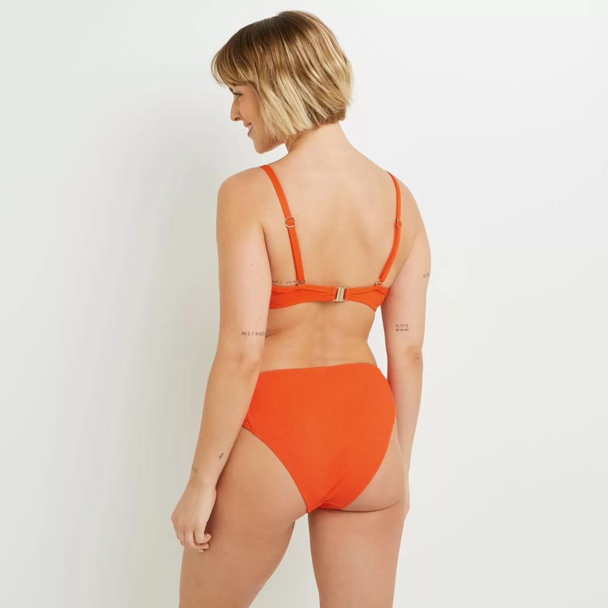 Maillot De Bain 2 Pièces<MARCIA MAILLOT DE BAIN CULOTTE MIDI ORANGE