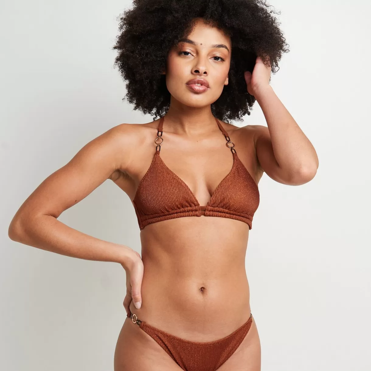 Maillot De Bain 2 Pièces<MAGMA MAILLOT DE BAIN TRIANGLE MARRON