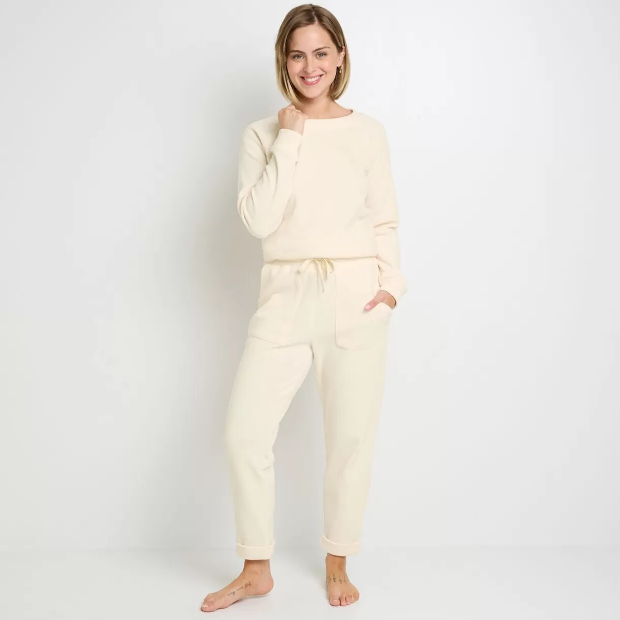 Bas De Pyjama | Pyjama<FAIENCE Pantalon de pyjama ECRU