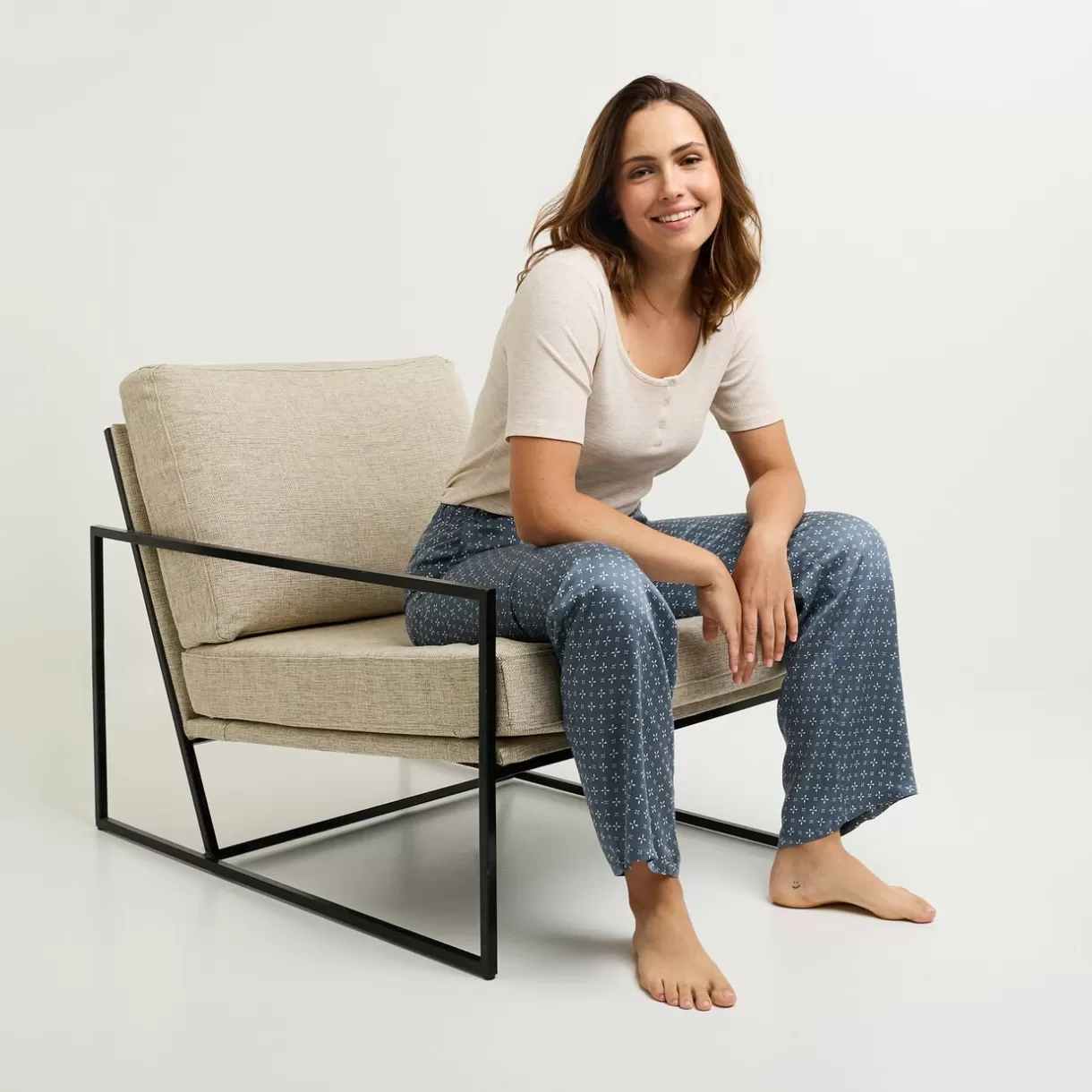 Bas De Pyjama | Pyjama<FELICITE PANTALON MULTICO BLEU MULTICOBLEU