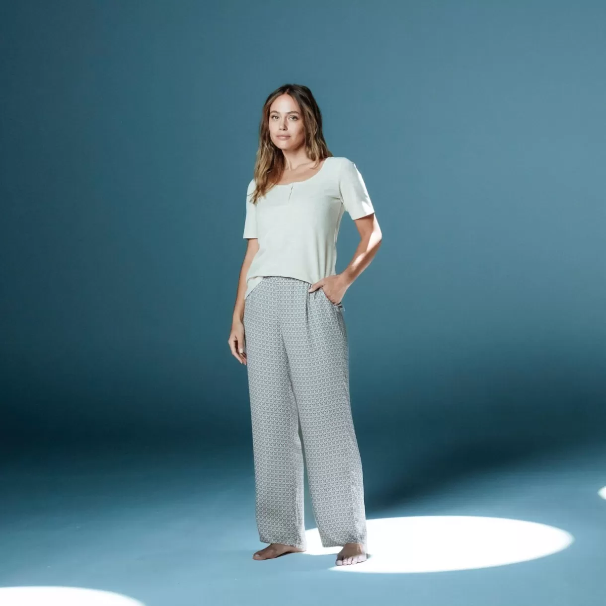 Bas De Pyjama | Pyjama<FELICITE PANTALON MULTICO ROSE MULTICOROSE