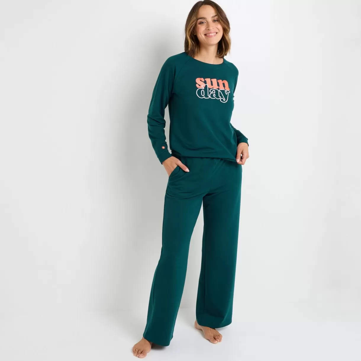 Bas De Pyjama | Pyjama<GREEN PANTALON VERT FONCE VERTFONCE
