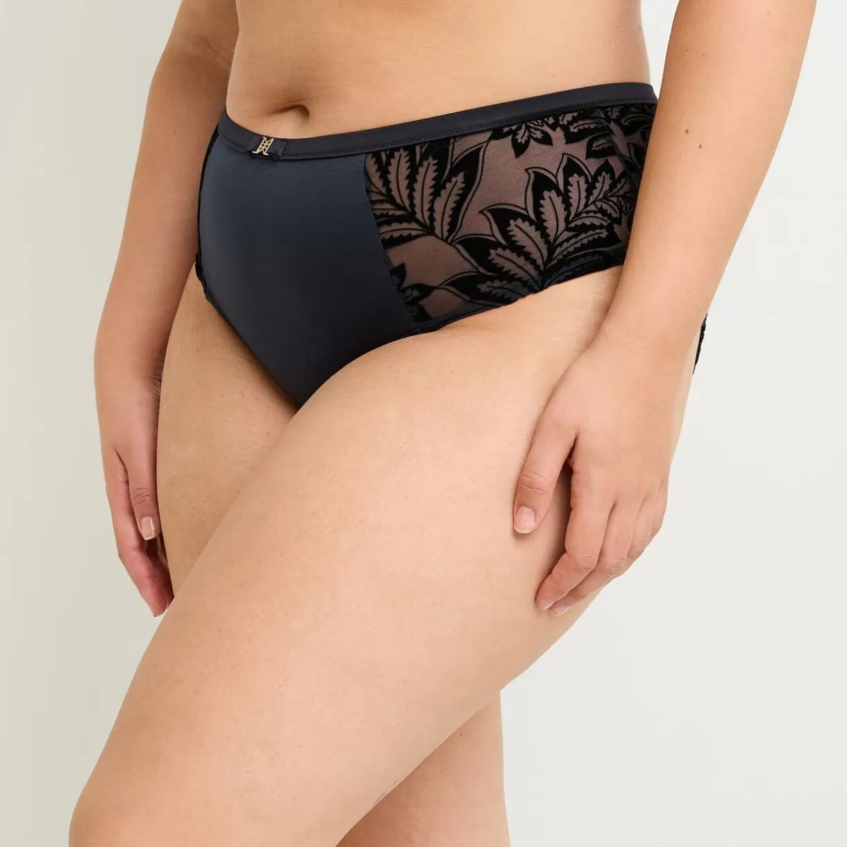 Shorty / Shorty-string<FANTINE SHORTY GRANDE TAILLE NOIR
