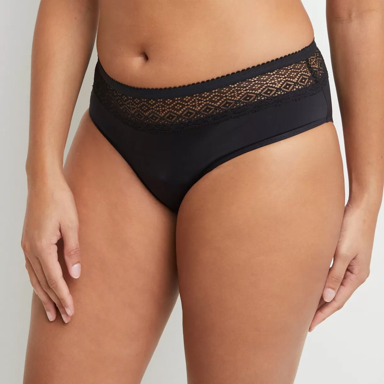Culottes Menstruelles | Shorty / Shorty-string<BABOU SHORTY MENSTRUEL FLUX MOYEN NOIR