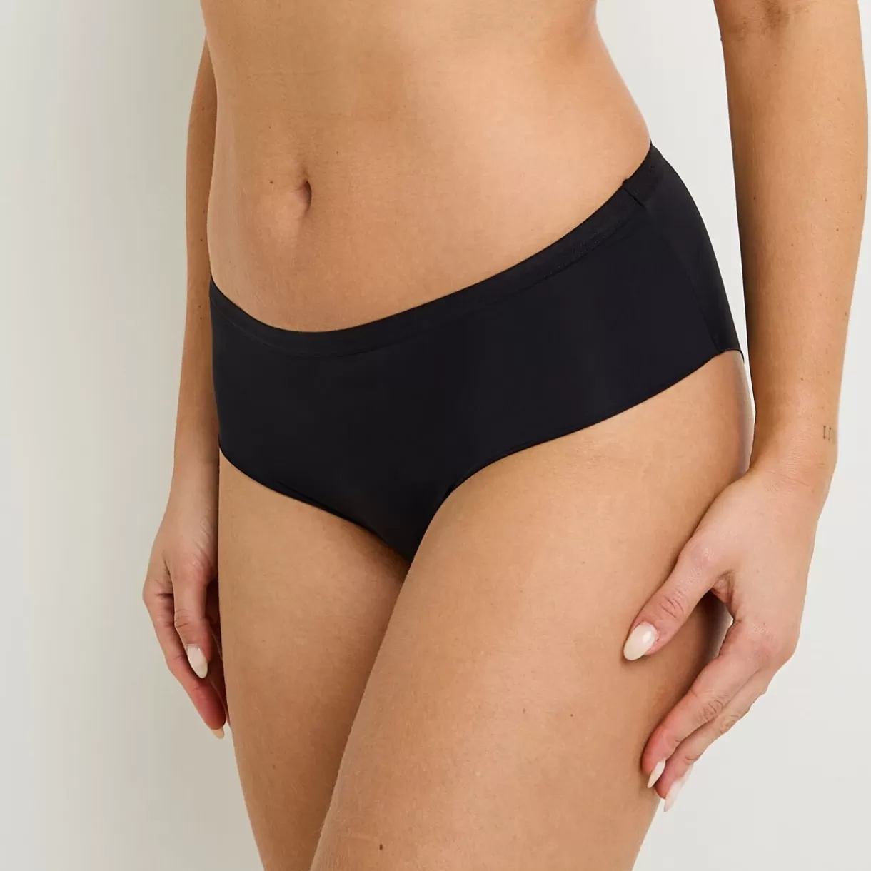Shorty / Shorty-string<PERFECT SHORTY MICROFIBRE NOIR