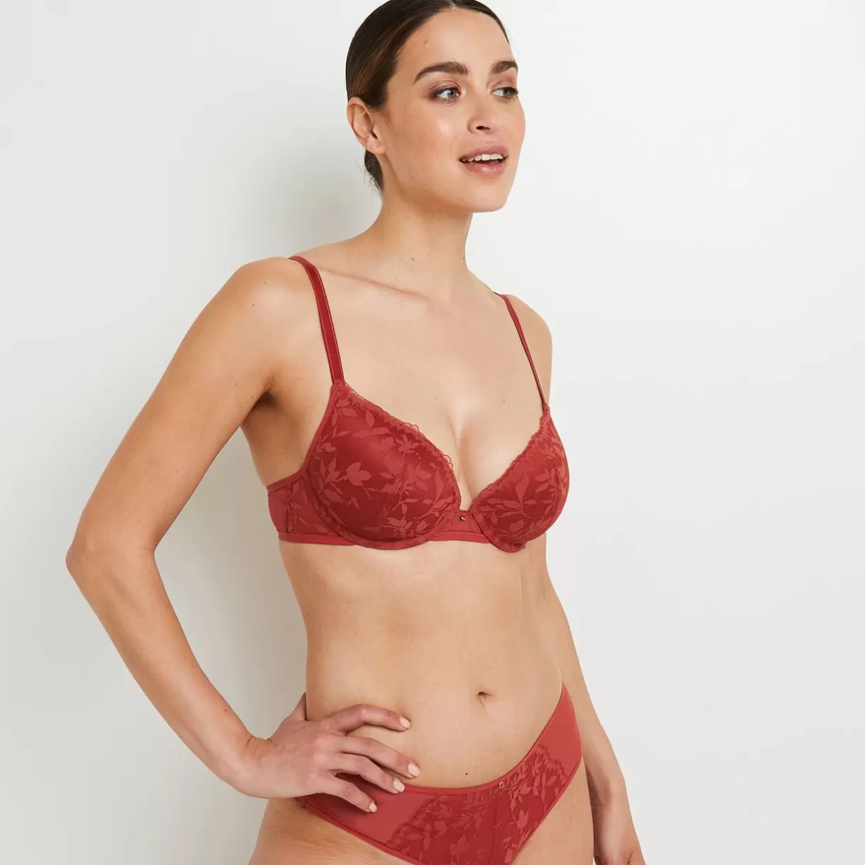 Soutien-gorge Ampliforme / Foulard<FLORENCE SOUTIEN-GORGE AMPLIFORME BORDEAUX