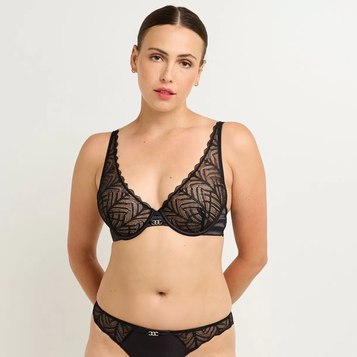 Soutiens-gorge & Bodys Sexy | Soutien-gorge Ampliforme / Foulard<FEMME SOUTIEN-GORGE AMPLIFORME NOIR