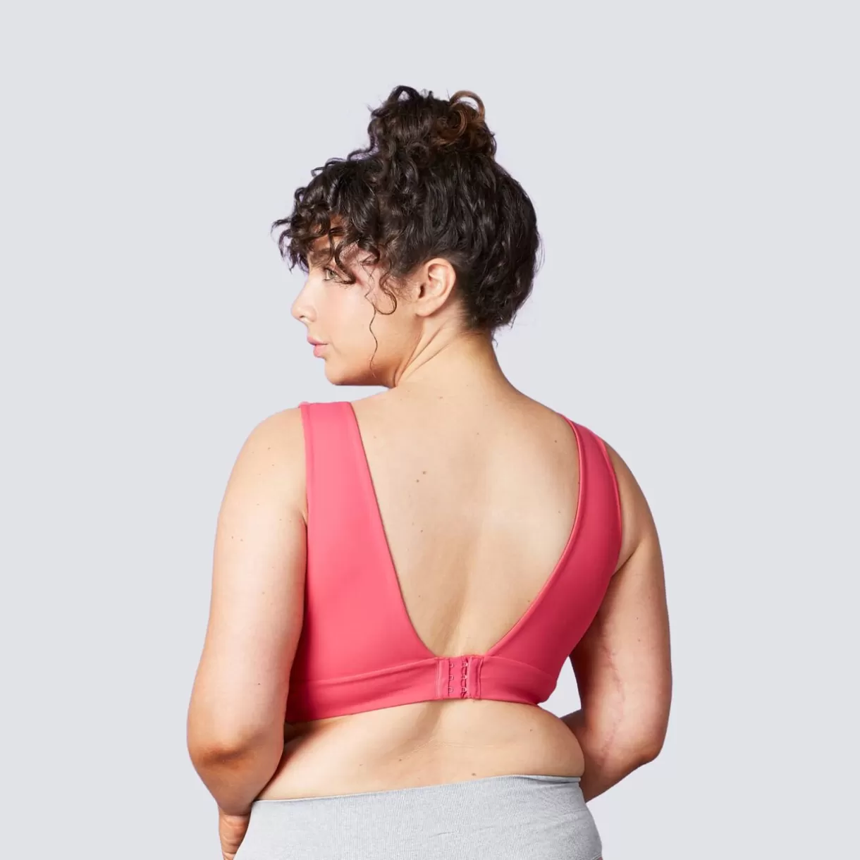 Soutien-gorge Sans-armatures / Triangle | Poitrine Généreuse (bonnets E, F Et G)<BILLIE SOUTIEN-GORGE BRASSIERE CERISE