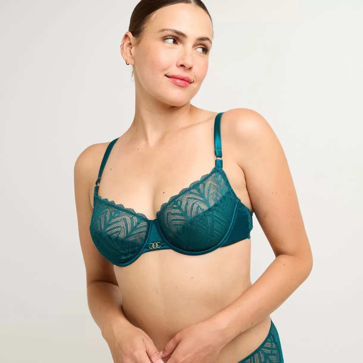 Soutiens-gorge & Bodys Sexy | Poitrine Généreuse (bonnets E, F Et G)<FEMME SOUTIEN-GORGE EMBOITANT CANARD