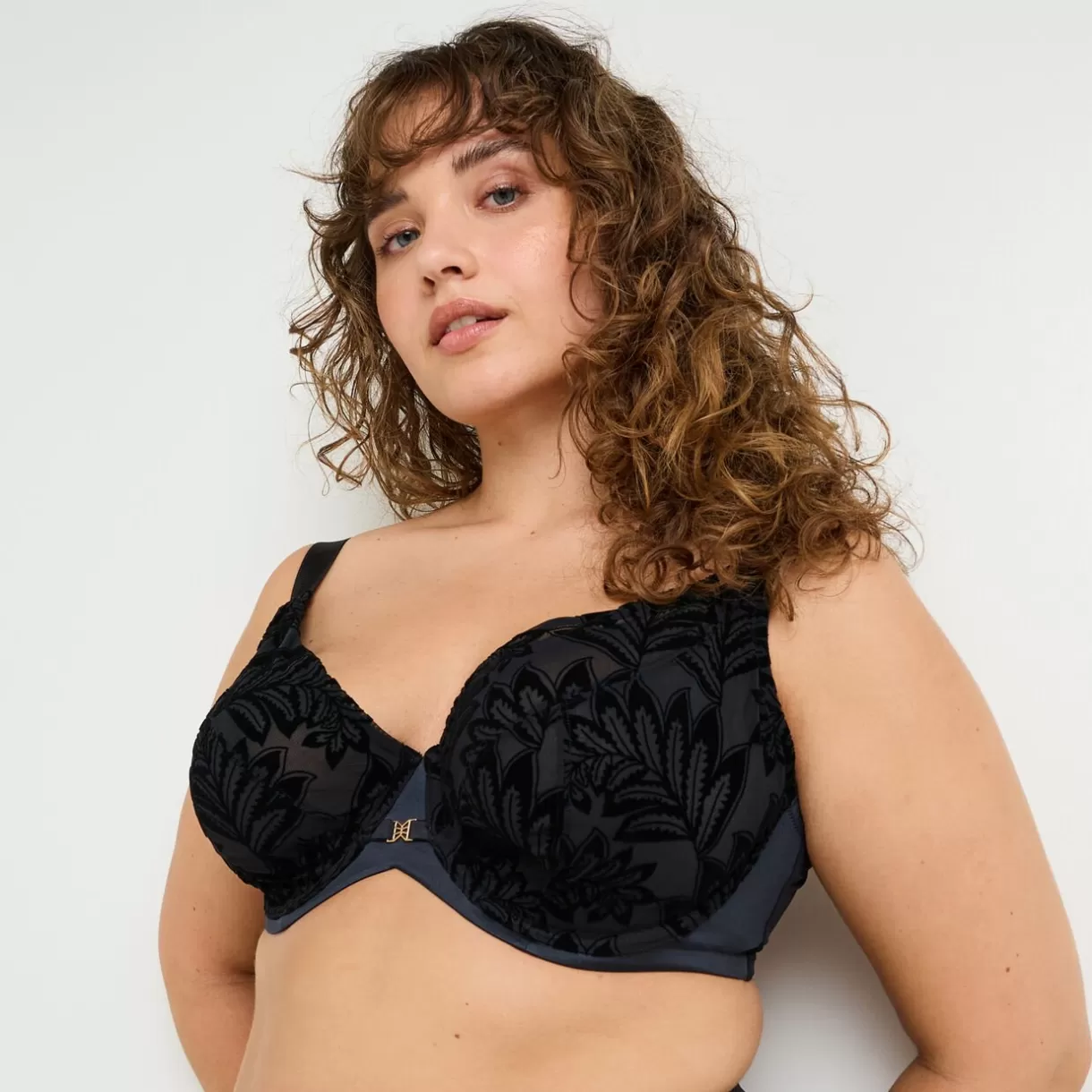 Poitrine Généreuse (bonnets E, F Et G) | Soutien-gorge Corbeille / Emboîtant<FANTINE SOUTIEN-GORGE EMBOITANT GRANDE TAILLE NOIR