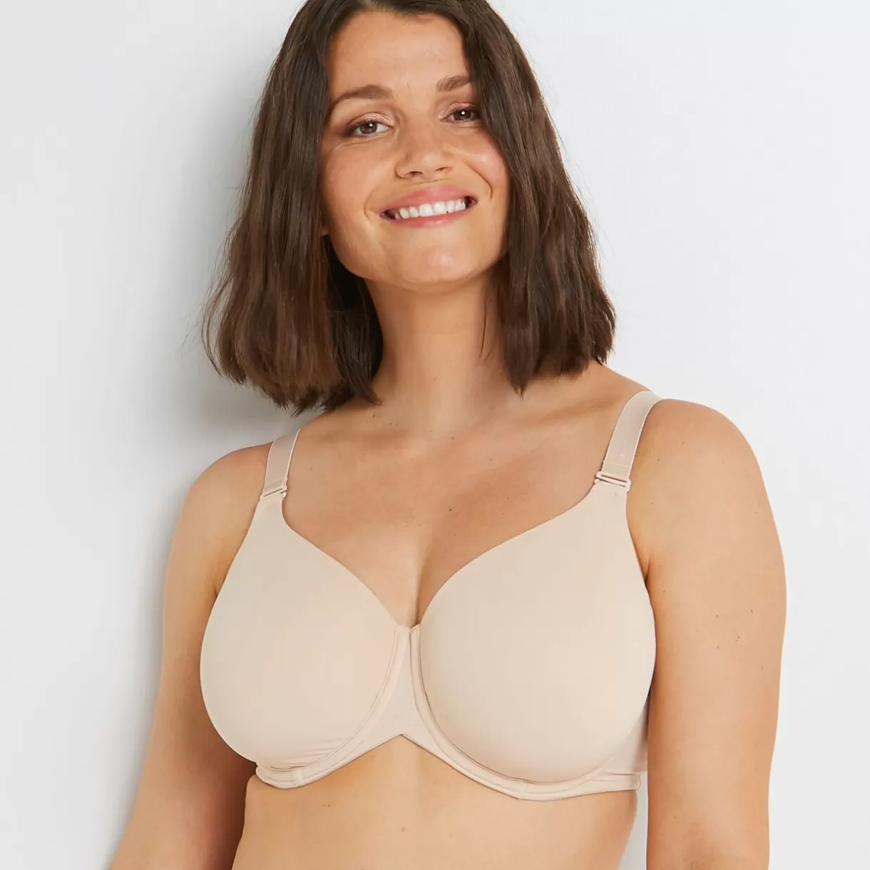 Poitrine Généreuse (bonnets E, F Et G) | Soutien-gorge Corbeille / Emboîtant<PERFECT SOUTIEN-GORGE EMBOITANT MICROFIBRE NATUREL