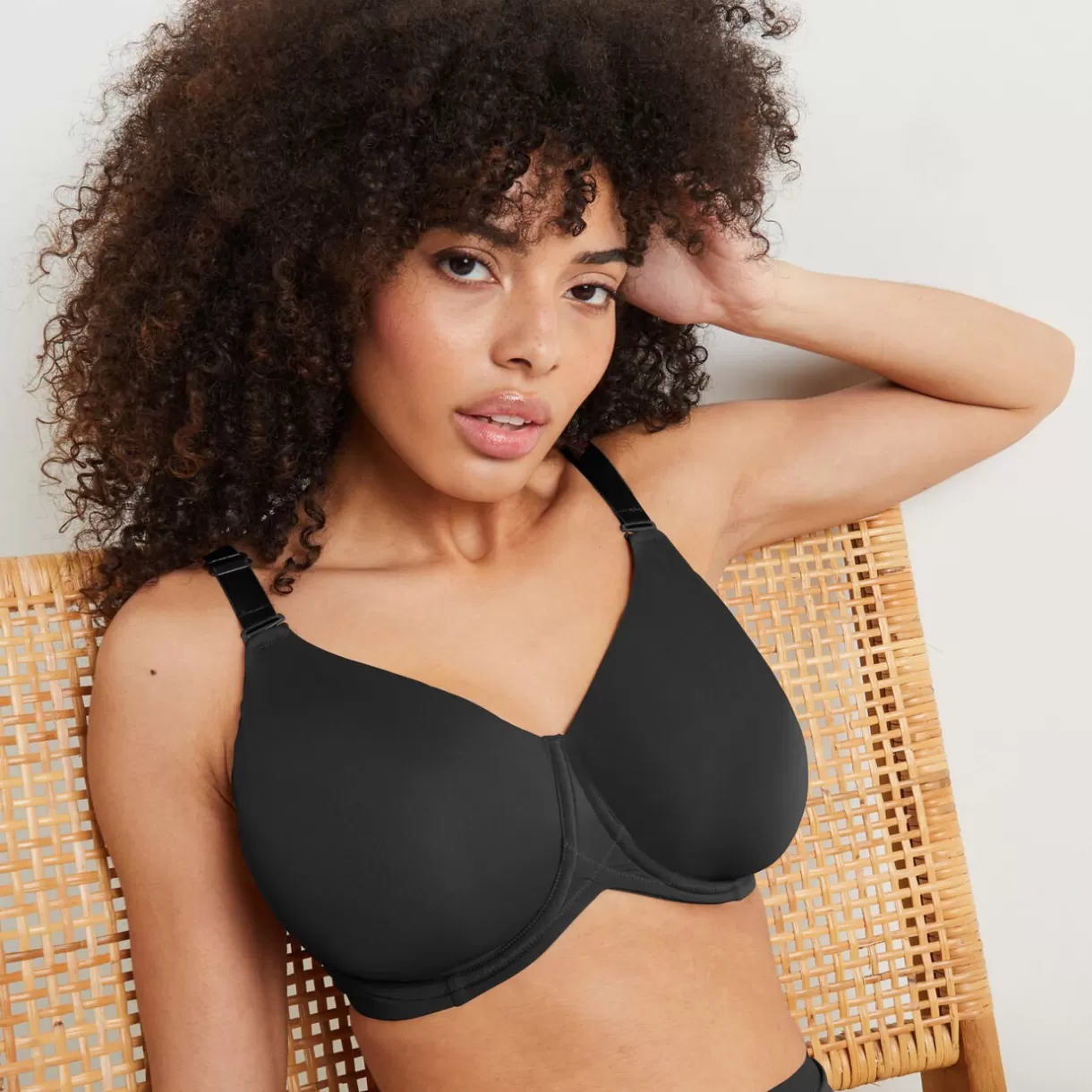 Poitrine Généreuse (bonnets E, F Et G) | Soutien-gorge Corbeille / Emboîtant<PERFECT SOUTIEN-GORGE EMBOITANT MICROFIBRE NOIR