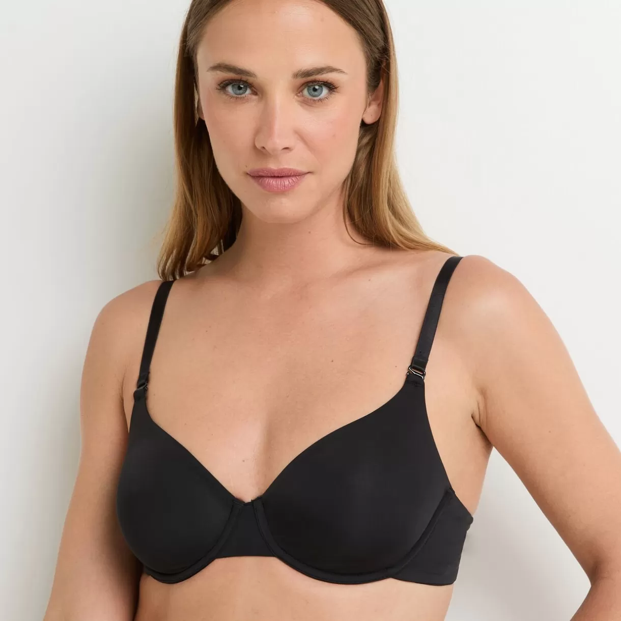 Soutien-gorge Ampliforme / Foulard | Poitrine Généreuse (bonnets E, F Et G)<PERFECT SOUTIEN-GORGE EMBOITANT MICROFIBRE NOIR