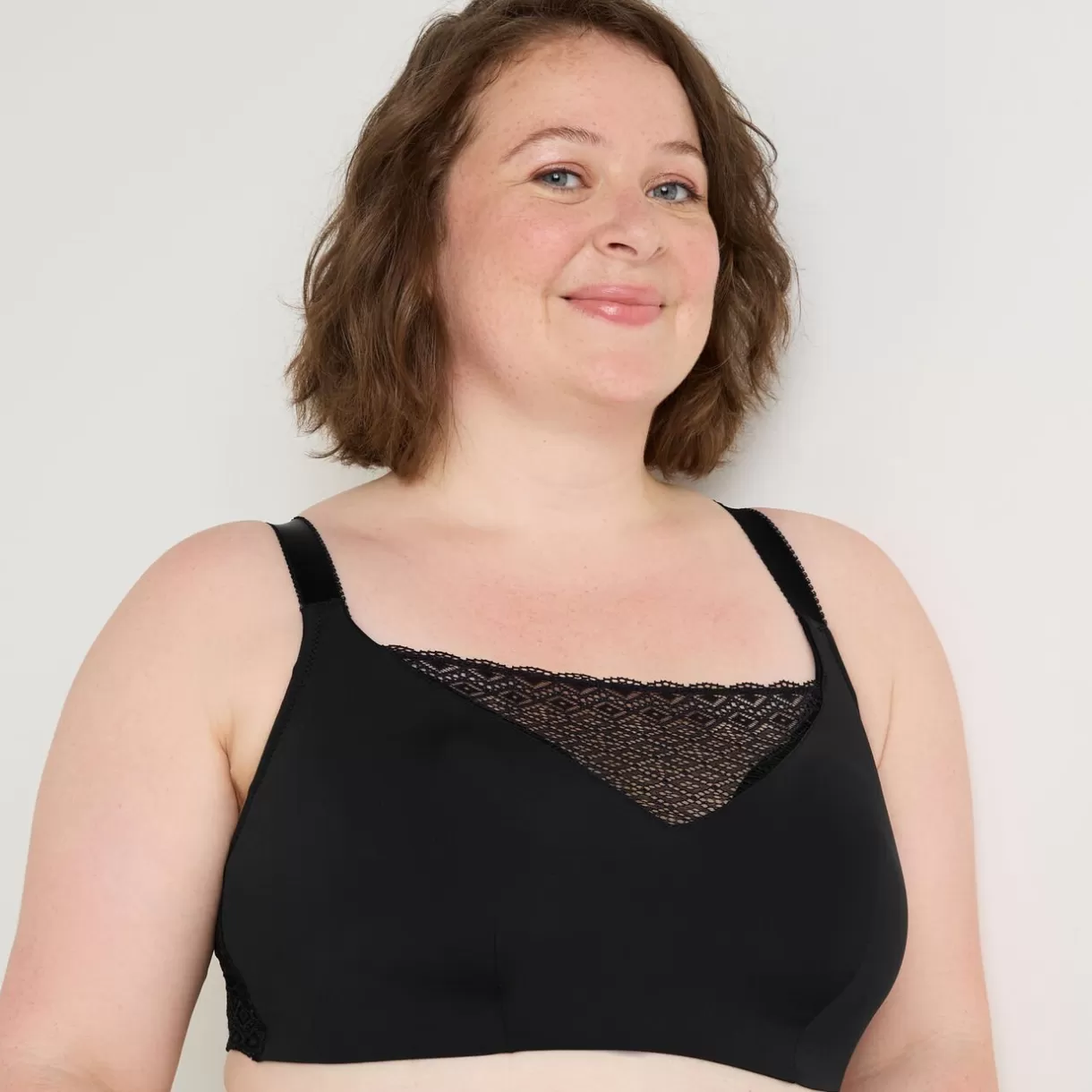 Soutien-gorge Ampliforme / Foulard | Poitrine Généreuse (bonnets E, F Et G)<CARINA SOUTIEN-GORGE POST OPERATOIRE NOIR