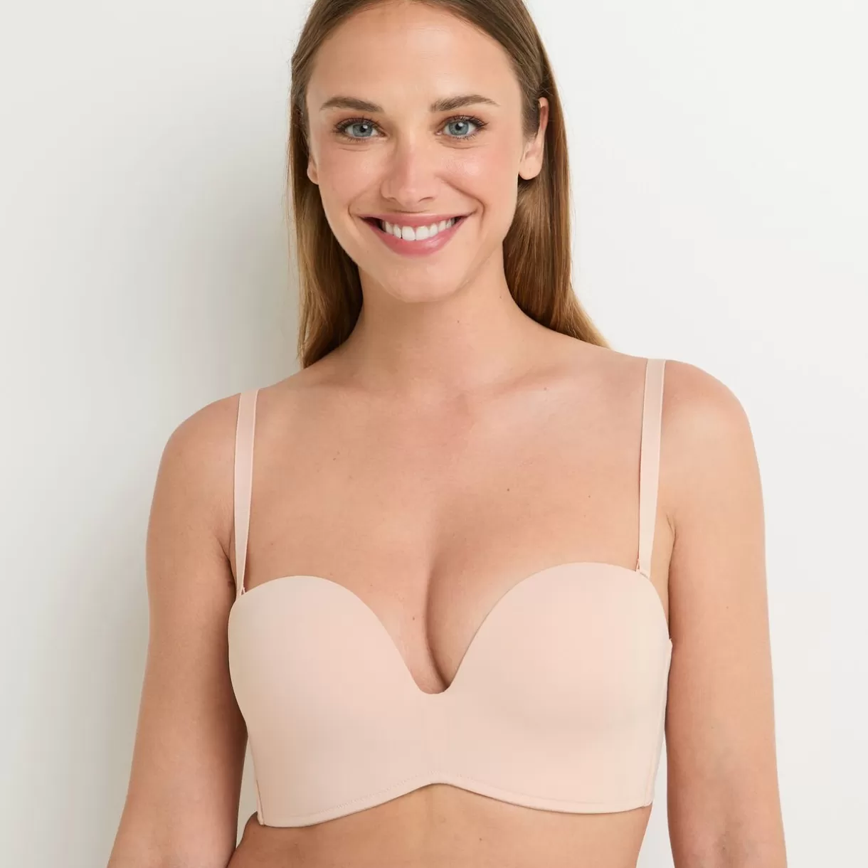 Soutien-gorge Sans-armatures / Triangle<PERFECT SOUTIEN-GORGE SANS ARAMTURES AMPLI DECOLLE NATUREL