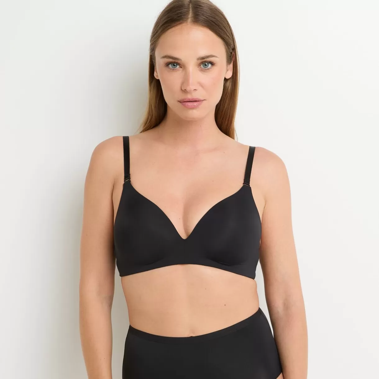 Soutien-gorge Sans-armatures / Triangle<PERFECT SOUTIEN-GORGE SANS ARMATURES AMPLI MICROFI NOIR
