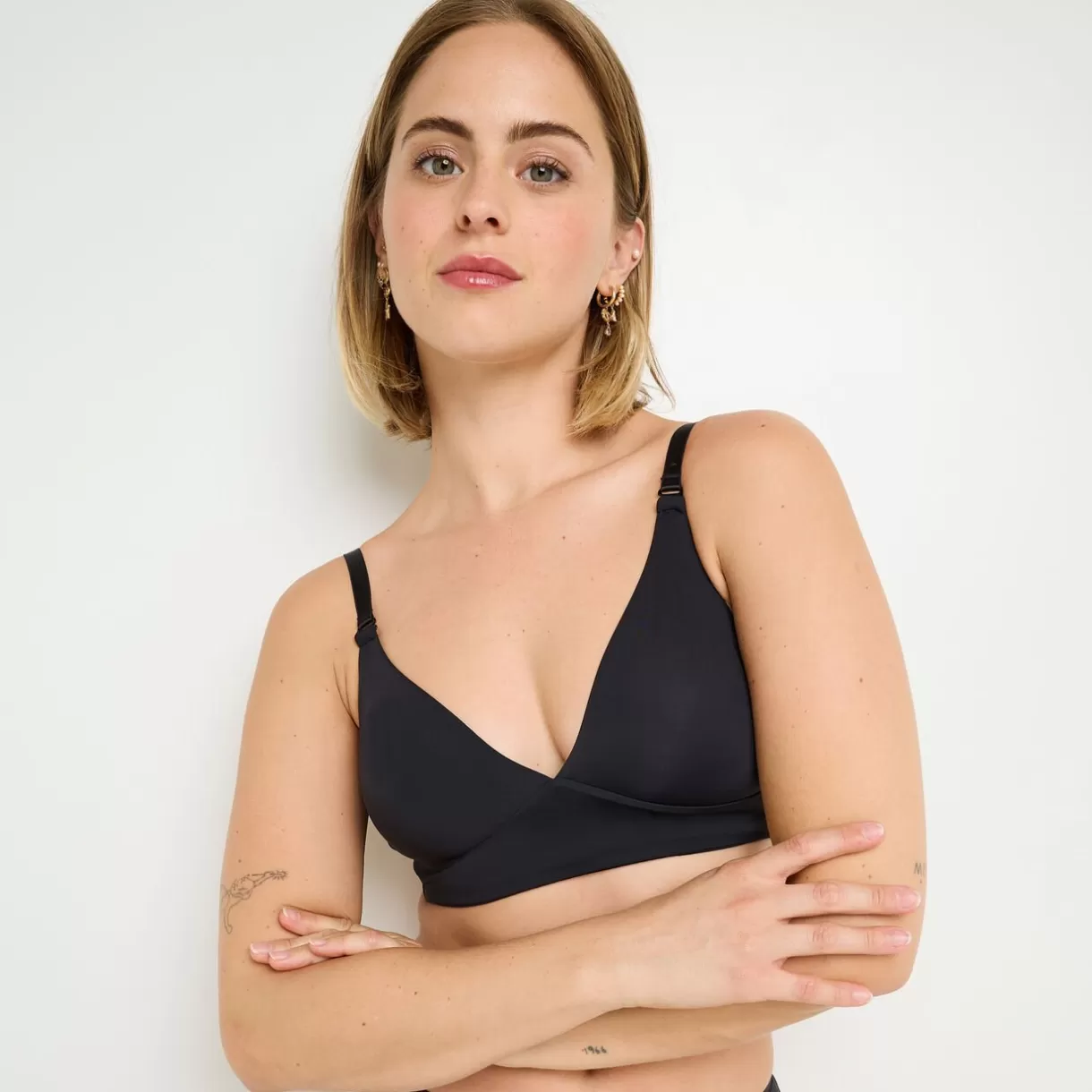 Soutien-gorge Sans-armatures / Triangle<PERFECT SOUTIEN-GORGE SANS ARMATURES MICROFIBRE NOIR