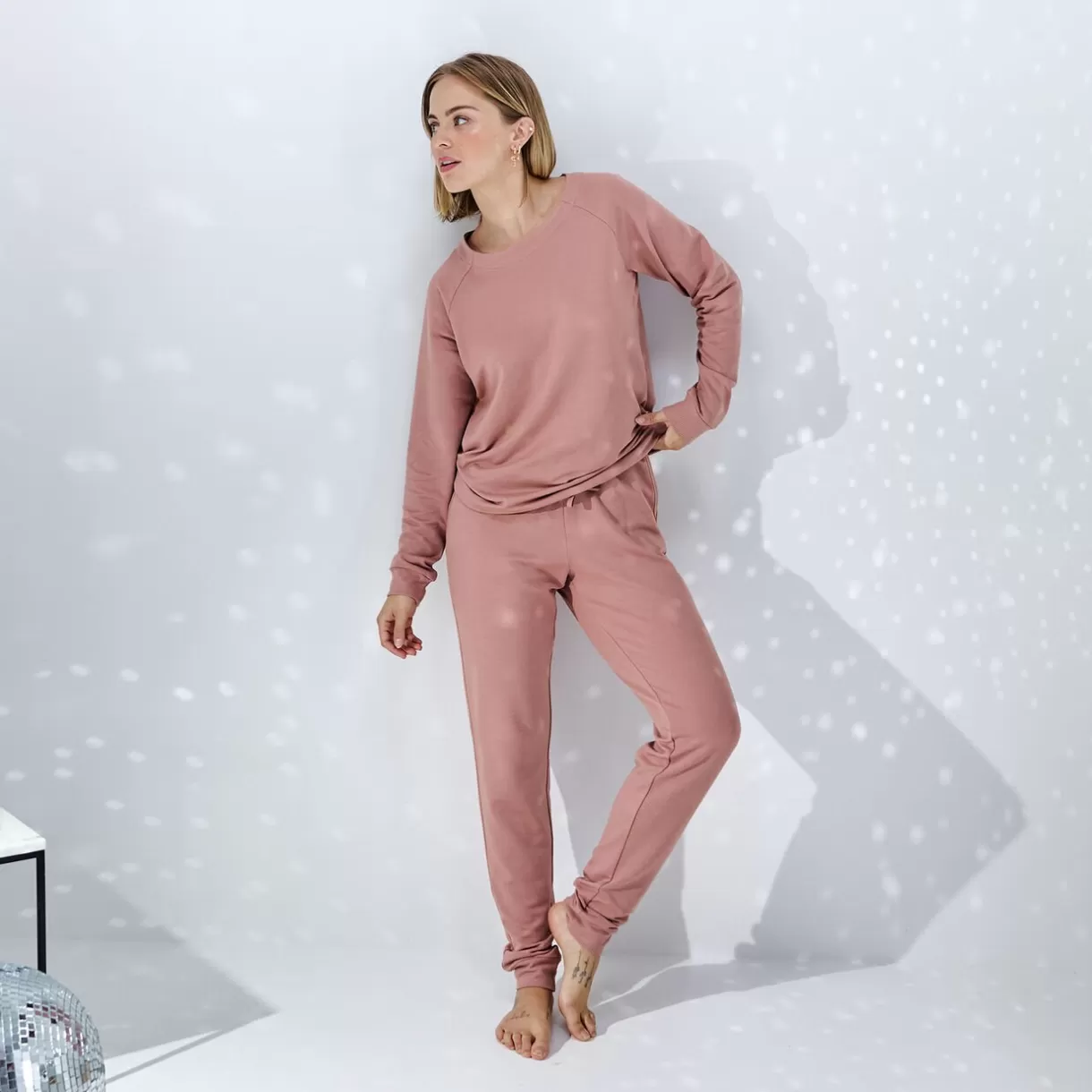 Haut De Pyjama | Pyjama<CLAFOUTIS Sweat ROSE
