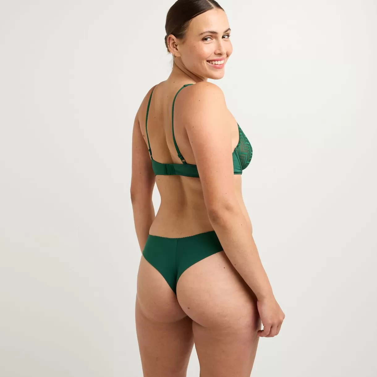 Tanga<FANFAN TANGA VERT FONCE VERTFONCE