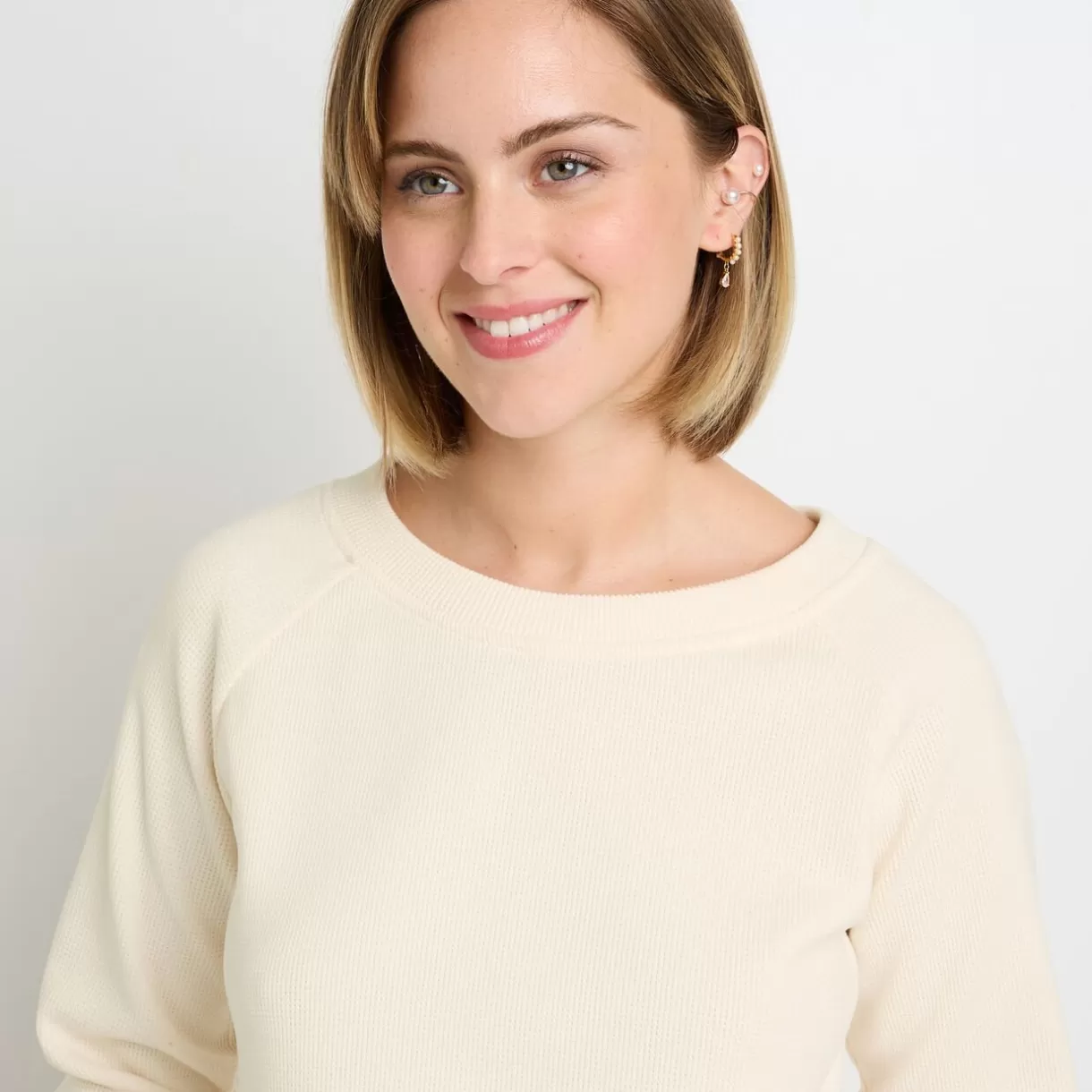 Haut De Pyjama | Pyjama<FAIENCE Tee-shirt manches longues ECRU