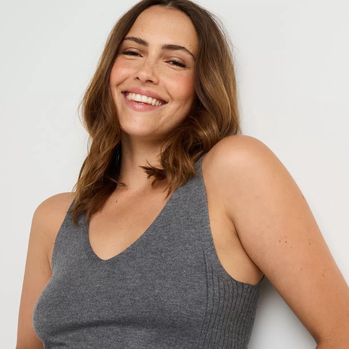 Haut De Pyjama | Pyjama<FEERIE TOP GRIS