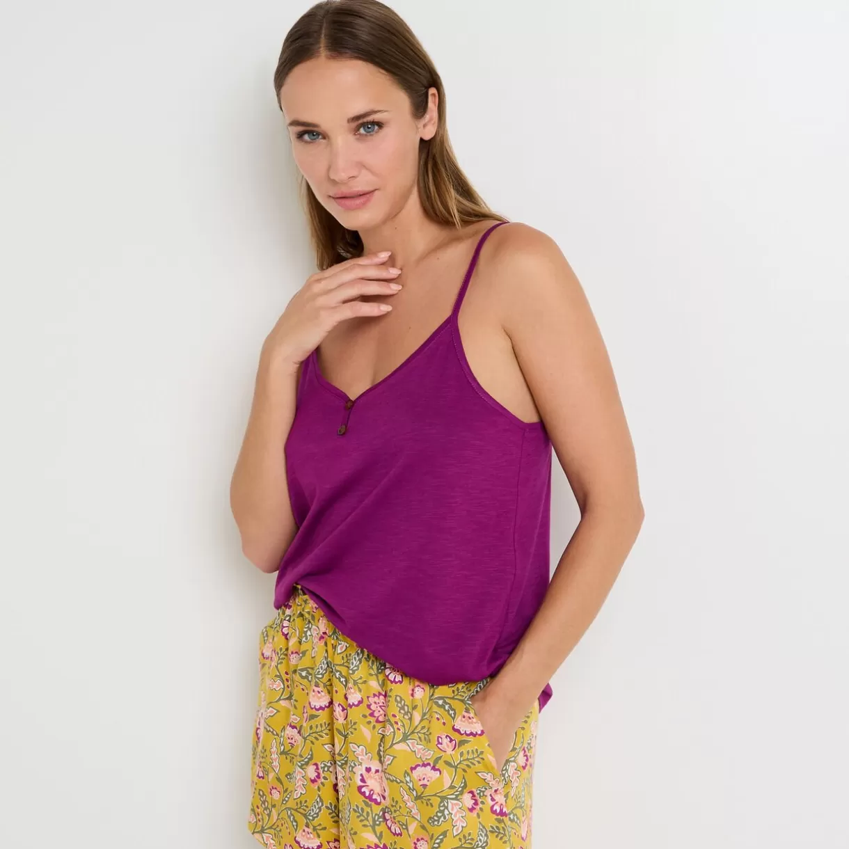 Haut De Pyjama | Pyjama<FETE TOP VIOLET